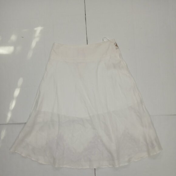 GASOLINO women's midi cream flared skirt size XL. - Picture 12 of 13